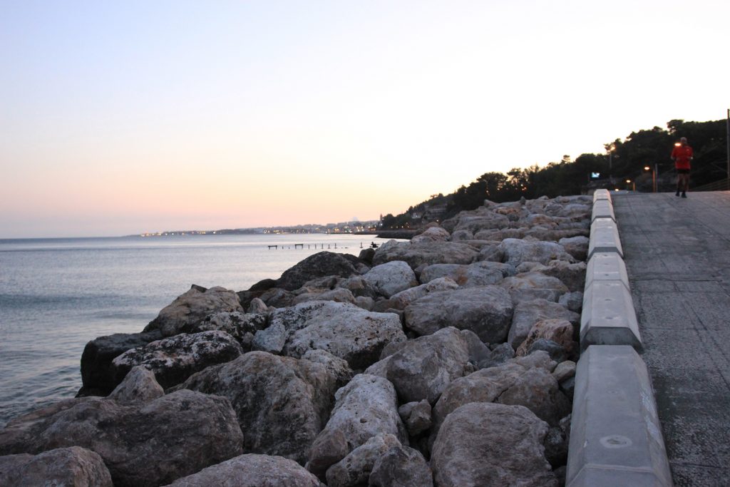 Cycling path paco de arcos