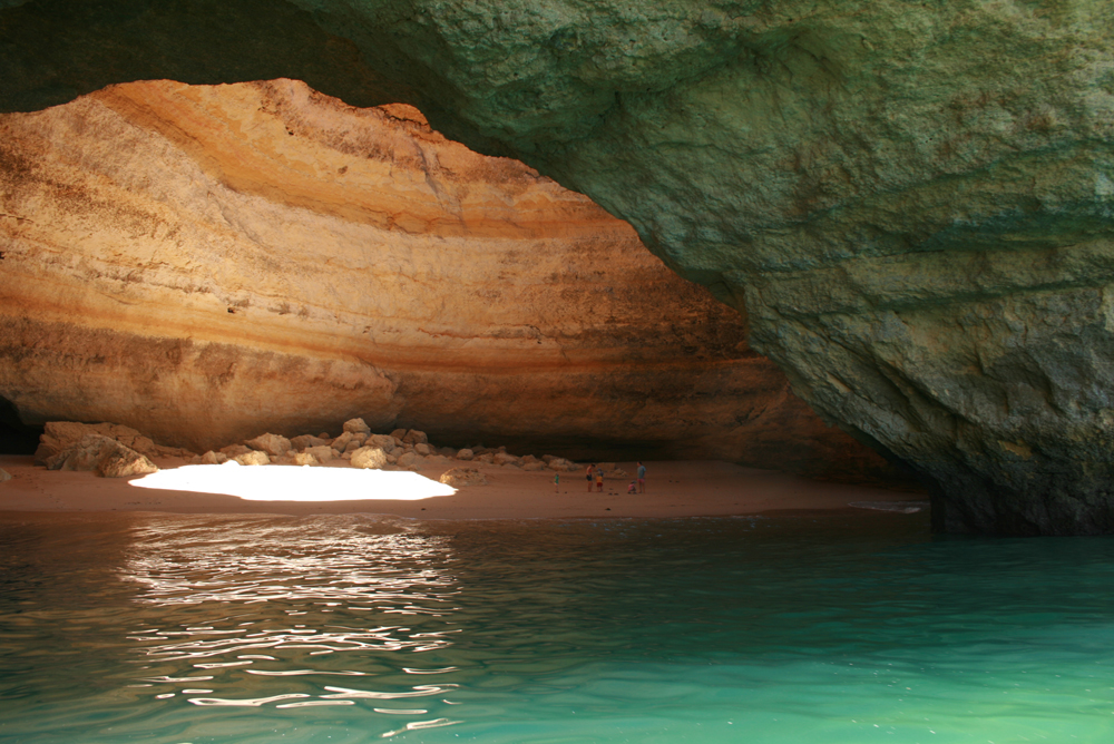 Sea Cave Algarve Portugal