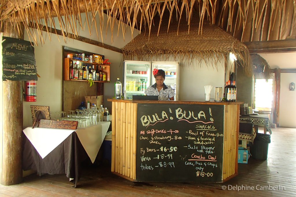 Bula bar in Fiji