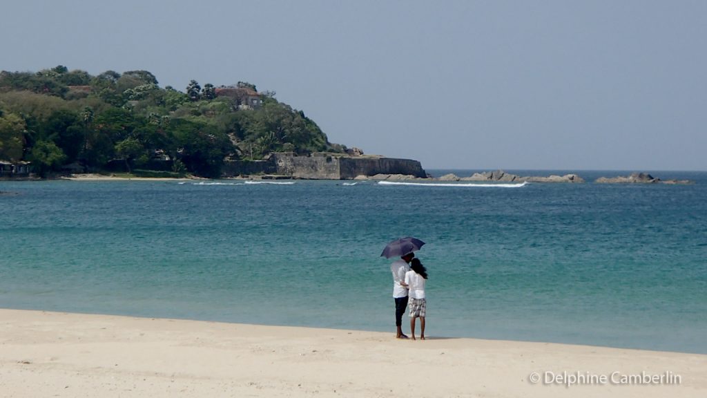 Couple on Beach Sri Lanka