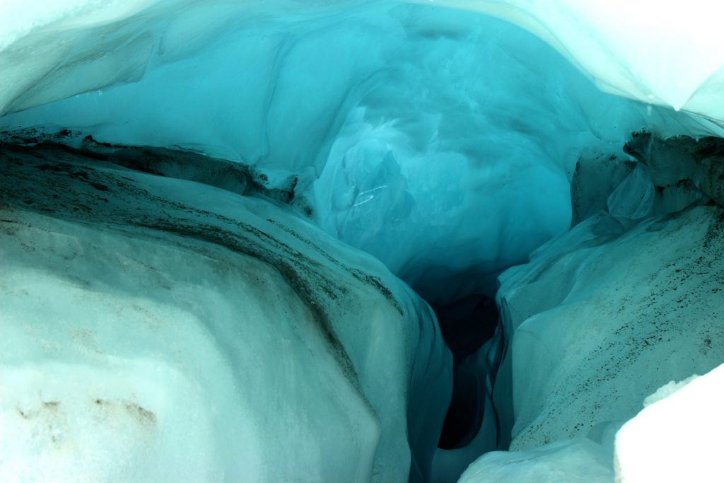 Franz Joseph Glacier ice