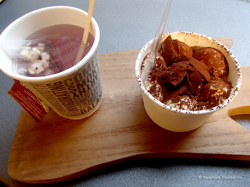 Brownie tiramisu Tea