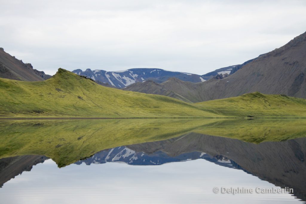 Lake reflexion Iceland