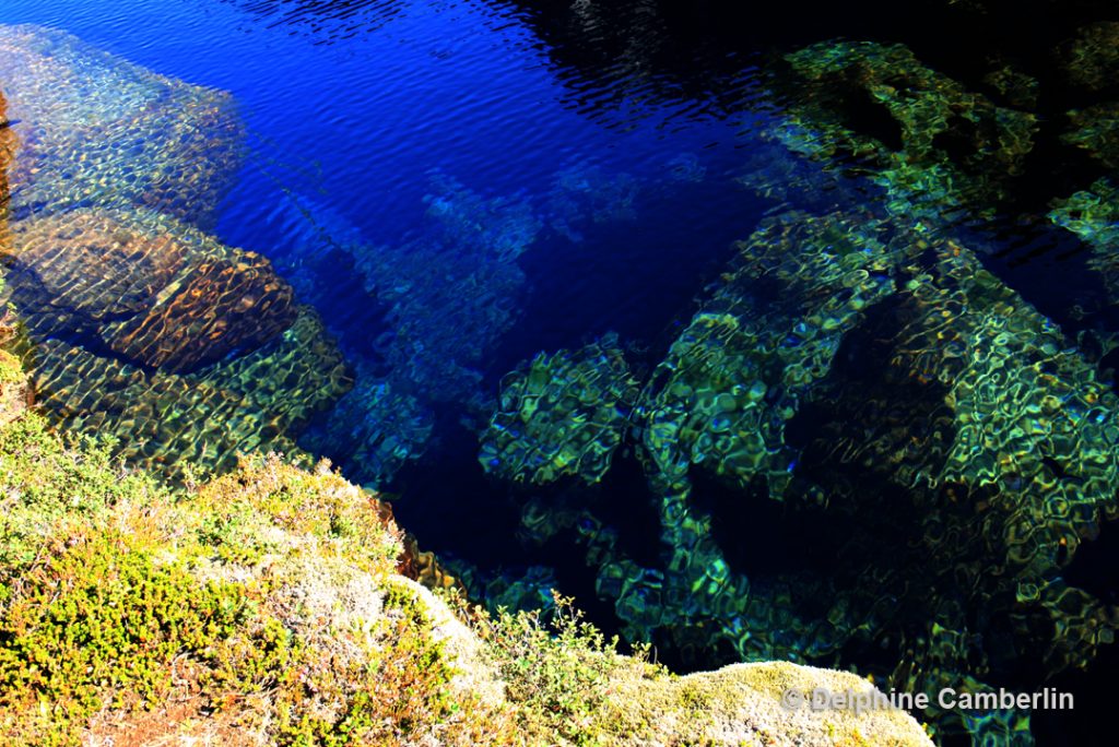 Thingevellir Blue dark water