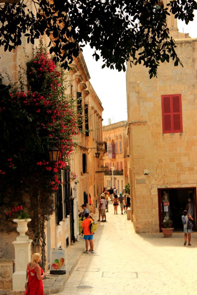 Mdina-flower-street