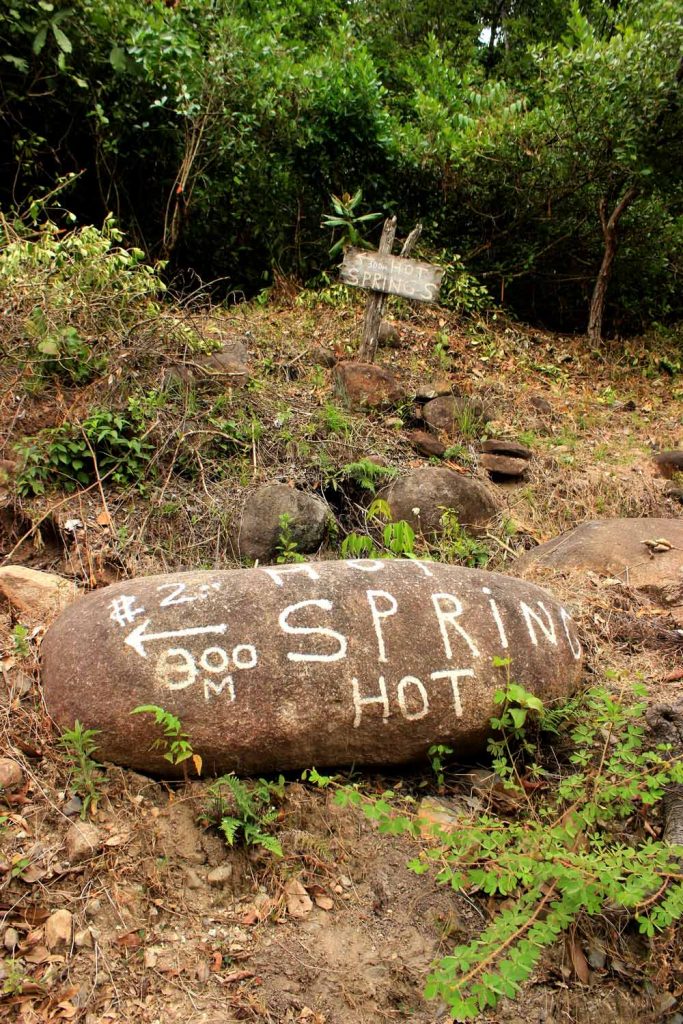 hot sprint stone sign