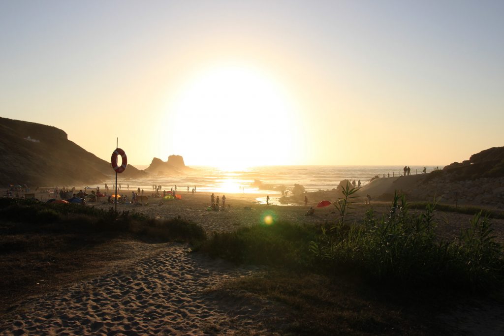 Beach Zambujeira do Mar beach