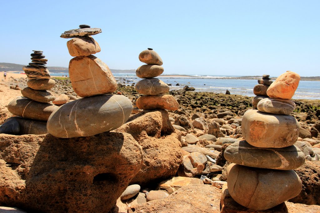 Milfontes pedras tower beach